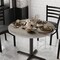 Flash Furniture Glenbrook 36in. Round Table Top w/White or Gray Reversible Laminate Top XU-RD-36-WHGY-GG - alternate 1